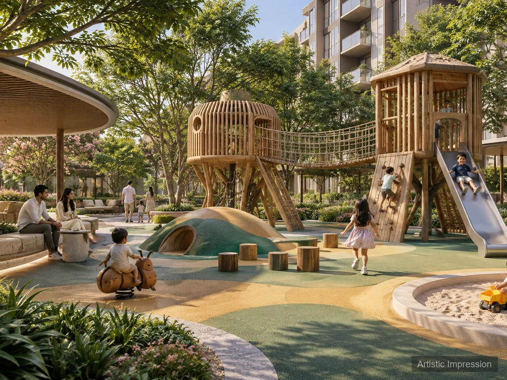 Kids’ play area — Brigade WTC