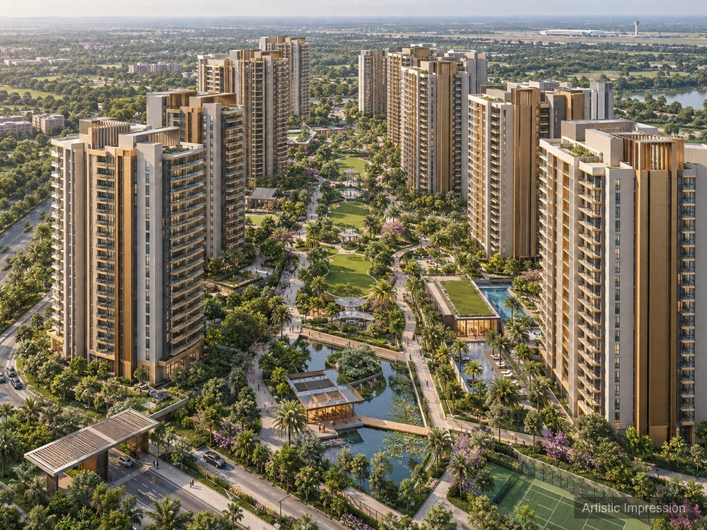 North Bangalore elevation — Brigade WTC