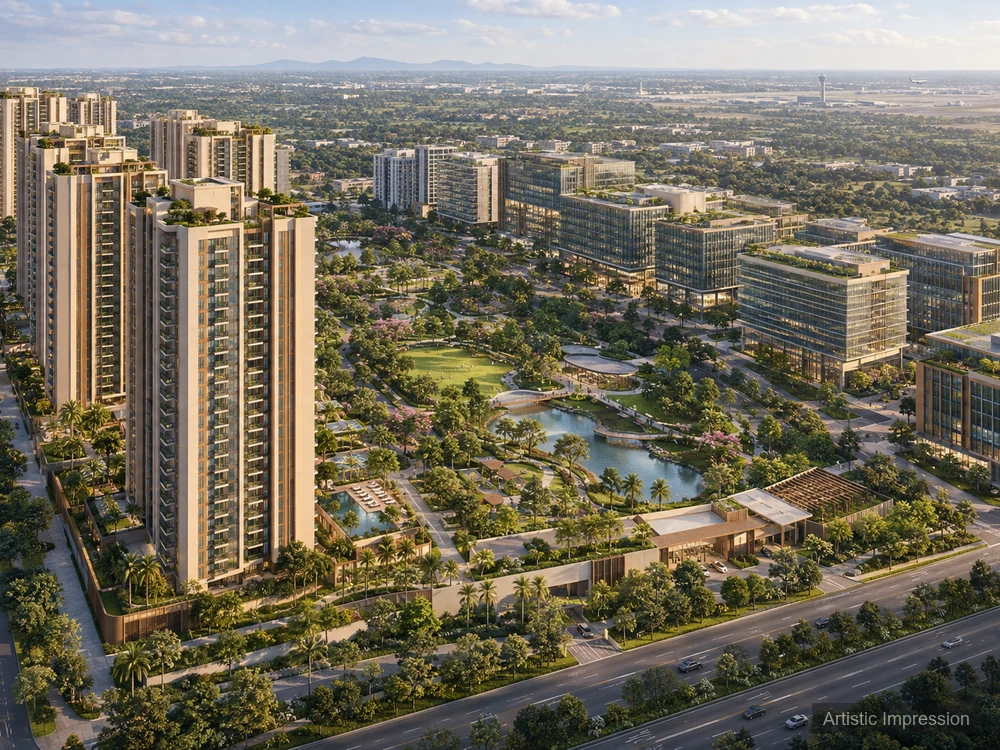 North Bangalore elevation — Brigade WTC