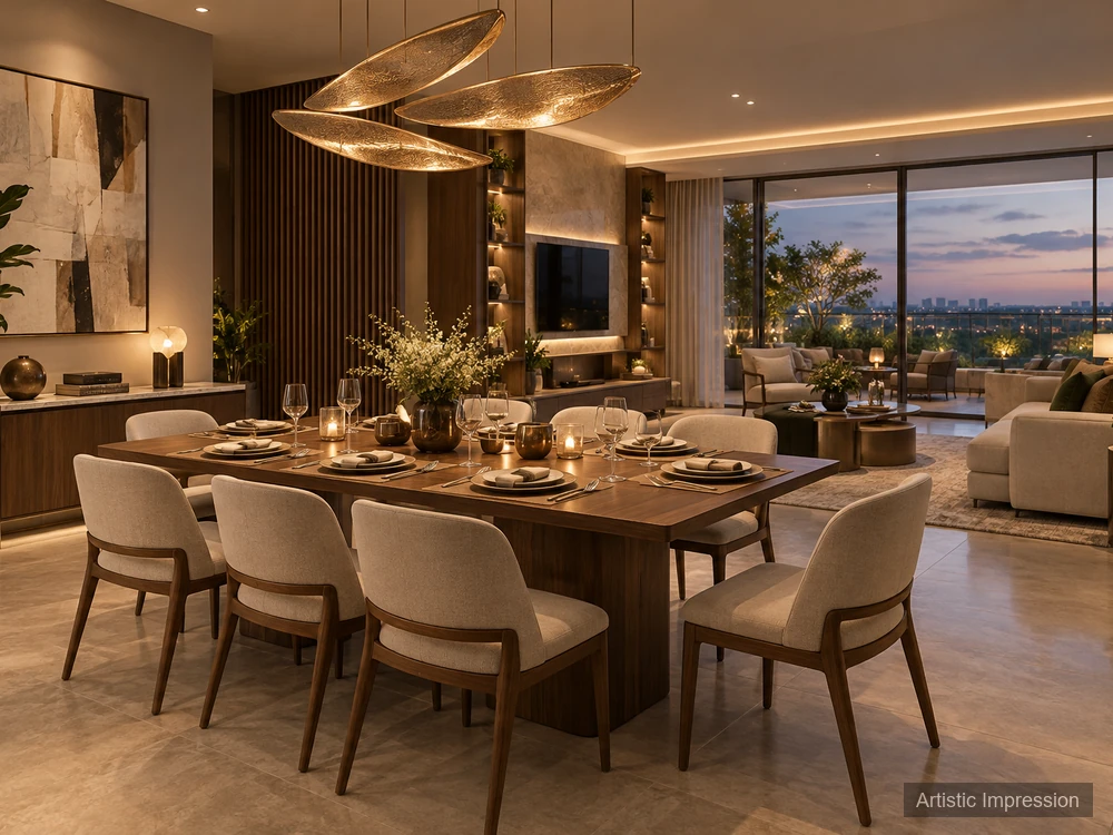 Dining area — Brigade WTC